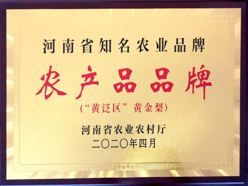 知名(míng)農業品牌黃金梨 知名(míng)農業品牌黃金梨